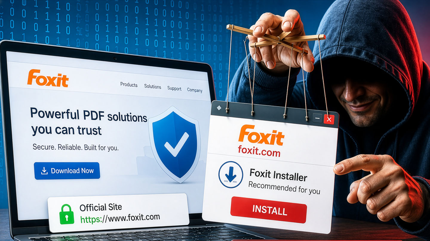 Foxit Impersonation Enables Stealth VNC Control