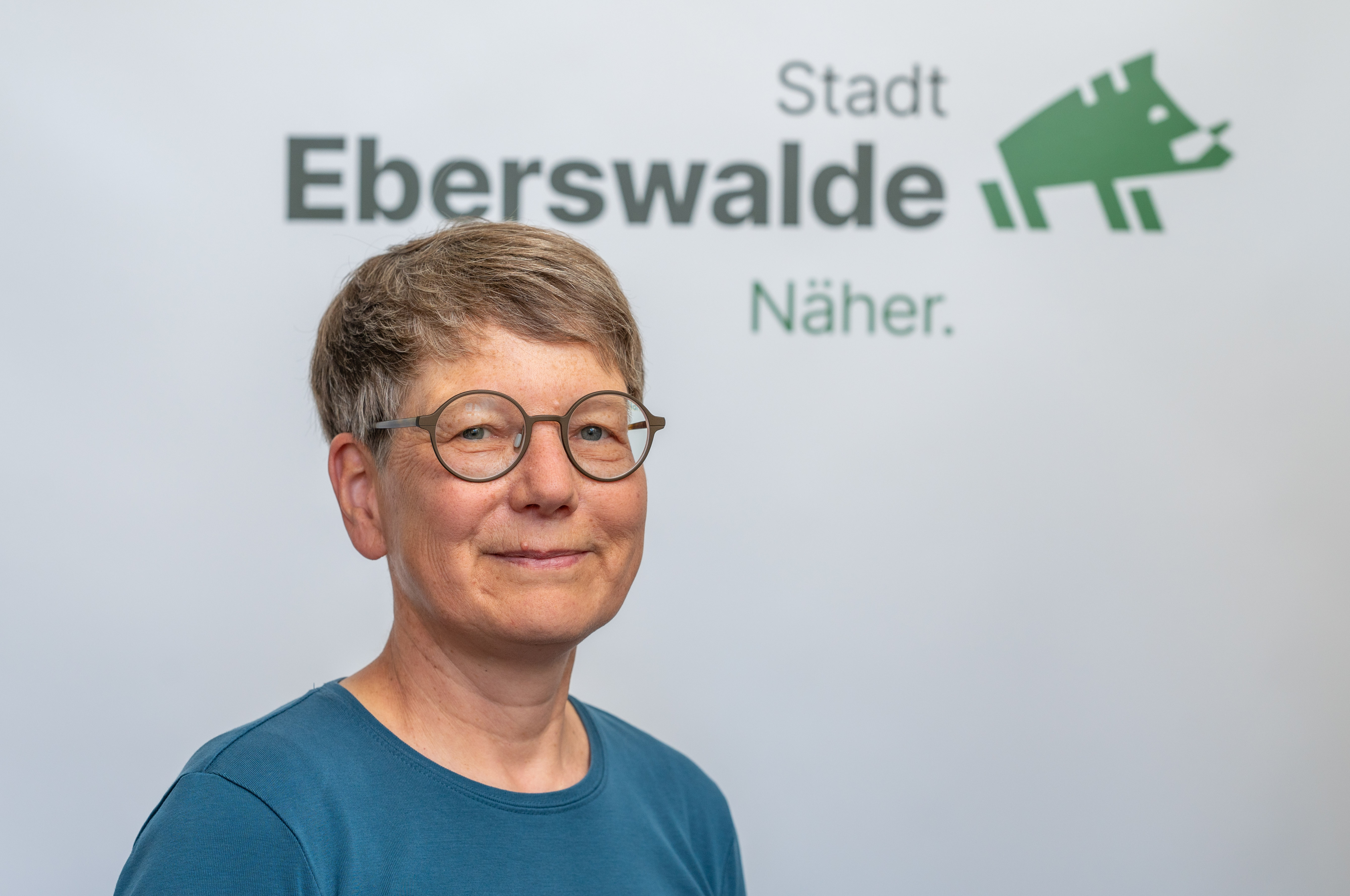 Petra Stibane is the Information Security Officer (ISO) of the district town of Eberswalde in Brandenburg (Foto: C. Florian Heilmann)